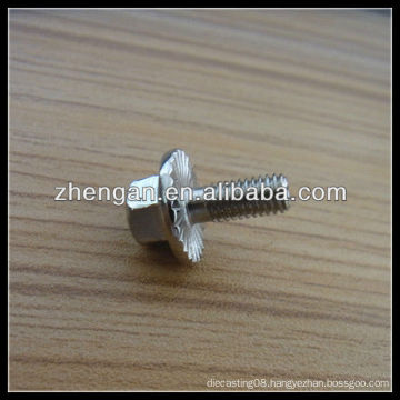 stainless steel hex flange bolt a2 a4